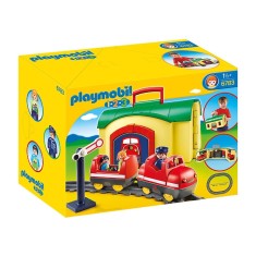 Boneco Playmobil 123 Maleta Trenzinho 6783 - Sunny