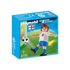 Boneco Playmobil Sports and Action Jogador de Futebol da Inglaterra 4732 - Sunny
