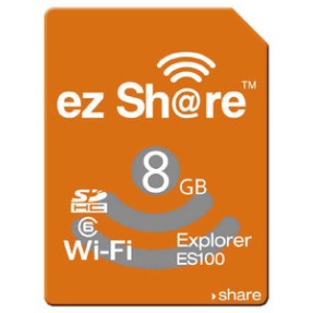 Cartão de Memória SDHC ez Share 8 GB
