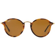 Óculos de Sol Feminino Retrô Ray Ban Round Fleck RB2447