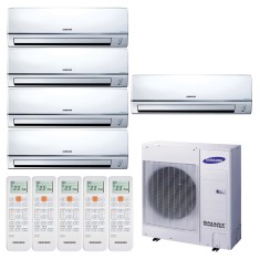 Ar Condicionado Samsung Neo Forte 34100 BTUs Inverter Controle Remoto Quente/Frio RJ100F5HXBA / MH026FNBA / MH035FNBA