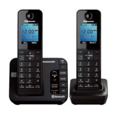 Telefone sem Fio Panasonic com 1 Ramal Secretaria Eletrônica KX-TGH262