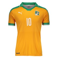 Camisa Torcedor Costa do Marfim I 2016/17 com Número Puma