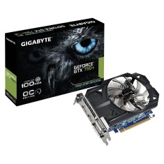 Placa de Video NVIDIA GeForce GTX 750 Ti 1 GB GDDR5 128 Bits Gigabyte GV-N75TOC-1GI