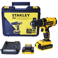 Kit Furadeira / Parafusadeira 1/2 Stanley - SCD20C2K