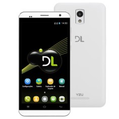 Smartphone DL Eletrônicos 8GB YZU DS3 5,0 MP 2 Chips Android 4.4 (Kit Kat) 3G Wi-Fi