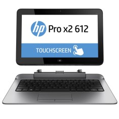 Notebook Conversível HP Pro X2 Intel Core i5 4202Y 4GB de RAM SSD 256 GB 12,5" Touchscreen Windows 10 612 G1
