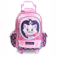 Mochila com Rodinhas Escolar Dermiwil Marie Flores 51529 G