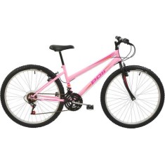Bicicleta Polimet 18 Marchas Aro 26 Freio V-Brake 6P Feminina