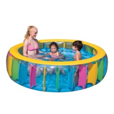 Piscina Inflável 736 l Redonda Bestway Multi color