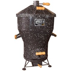 Churrasqueira Carvão Gás Weber Apolo 08 Esmaltada