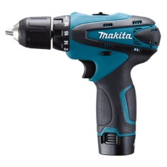 Furadeira/Parafusadeira Aço Madeira 3/8 Funciona à Bateria 11 V - Makita DF330DWE