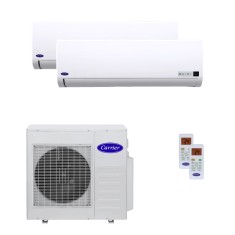 Ar Condicionado Multi Split Carrier 18000 BTUs Inverter Controle Remoto Quente/Frio 42LVMA12C5 / 38LVBA18C5