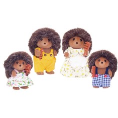 Boneca Sylvanian Families Família dos Porcos-Espinhos Epoch