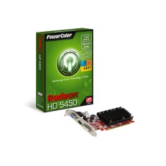 Placa de Video ATI Radeon HD 5450 1 GB DDR3 64 Bits PowerColor AX5450 1GBK3-SHEV2