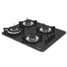 Cooktop Fogatti 4 Bocas Acendimento Superautomático V400TC