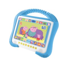 DVD Player Portátil Tela 7" Peppa Pig kids Tectoy