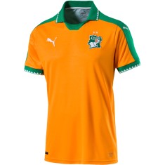 Camisa Torcedor Costa do Marfim I 2016/17 sem Número Puma