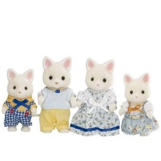Boneca Sylvanian Families Família Gatos Gulliver