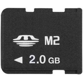 Cartão de Memória Memory Stick Micro Sony 2 GB SDMSM2-2048