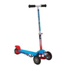 Patinete Capitão América Bandeirante Skatenet Max 2242