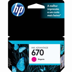 Cartucho Magenta HP 670 CZ115AB