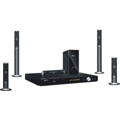 Home Theater Lenoxx Sound com DVD 500 W 5.1 Canais Karaokê 1 HDMI HT-7000