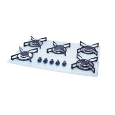 Cooktop Safanelli 5 Bocas Acendimento Superautomático Colors