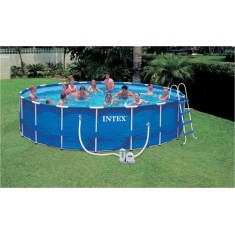 Piscina de Armação 24.311 l Redonda Intex 28251