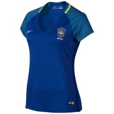 Camisa Torcedor feminina Brasil II 2016 com Número Nike