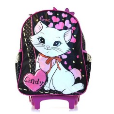 Mochila com Rodinhas Escolar Luxcel Cindy IC31052CD