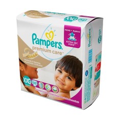Fralda Pampers Nova Premium Care Tamanho XXG Mega 32 Unidades Peso Indicado +14kg