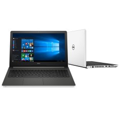 Notebook Dell Inspiron 5000 Intel Core i3 4005U 4ª Geração 4GB de RAM HD 1 TB 15,6" Windows 10 i15-5558-B10B