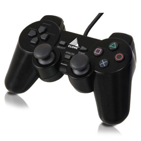 Controle PS2 Twin Shock - Clone