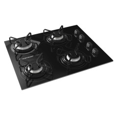 Cooktop Brastemp Clean 4 Bocas Acendimento Superautomático BD060