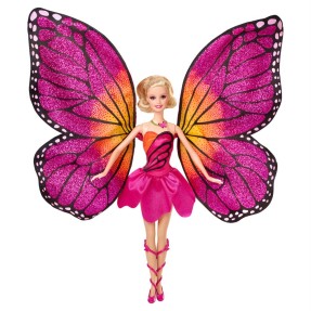 Boneca Barbie Butterfly e a Princesa Fairy Butterfly e a Princesa Fairy Rosa Mattel