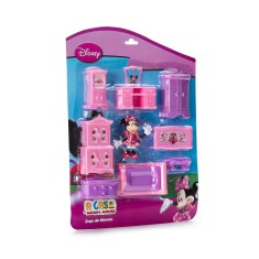 Boneca Disney Minnie Jogo de Móveis 3851 Toyng