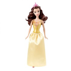 Boneca Princesas Disney Bela Básica Mattel