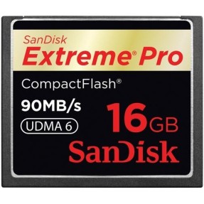 Cartão de Memória Compact Flash SanDisk Extreme Pro 16 GB