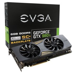 Placa de Video NVIDIA GeForce GTX 980 Ti 6 GB GDDR5 384 Bits EVGA 06G-P4-4995-KR