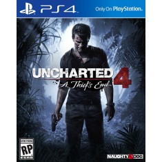 Jogo Uncharted 4 A Thief's End PS4 Naughty Dog