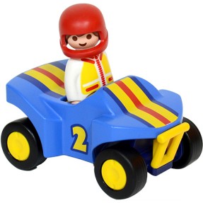 Boneco Quadricículo Playmobil 123 6782 - Sunny