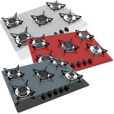 Cooktop Casavitra Excellence 5 Bocas Acendimento Superautomático Rápido 5