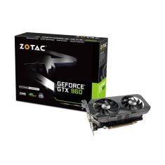 Placa de Video NVIDIA GeForce GTX 960 4 GB GDDR5 128 Bits Zotac ZT-90308-10M