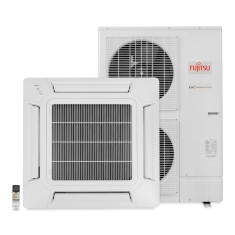 Ar Condicionado Split Cassete Fujitsu 48000 BTUs Inverter Controle Remoto Quente/Frio AUBG54LRLA