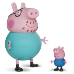 Boneco Papai Pig George Peppa - Estrela