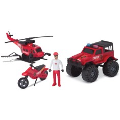 Boneco Rescue Force 1028 - Brinquedos Cardoso