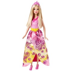 Boneca Barbie Mix & Match Princesa Rosa Mattel