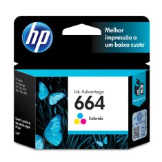 Cartucho Colorido HP 664 F6V28AB