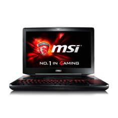 Notebook MSI Gamer Intel Core i7 6820HK 6ª Geração 16GB de RAM HD 1 TB SSD 128 GB 18,4" GeForce GTX 970M Windows 10 GT80S 6QD Titan SLI